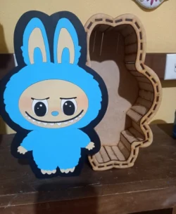 Labubu box E0024859 file cdr and dxf pdf free vector download for laser cut