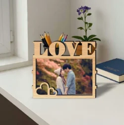 Love Photo Frame L0000549 file cdr and dxf pdf free vector download for laser cut