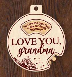 Mother’s Day Ornament L0000493 file cdr and dxf pdf free vector download for laser cut