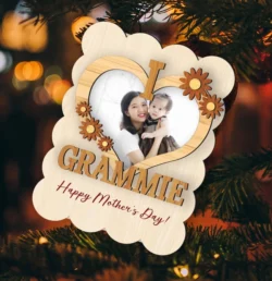 Mother’s Day Photo Frame L0000626 file cdr and dxf pdf free vector download for laser cut