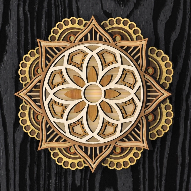 Multilayer Mandala L0000694 file cdr and dxf pdf free vector download for laser cut 5 multilayer mandala l0000694 file cdr and dxf pdf free vector download for laser cut