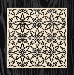 Papercut Flower L0000699 file cdr and dxf pdf free vector download for laser cut