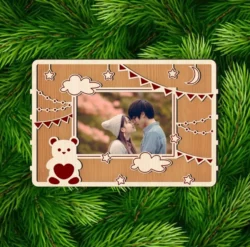 Photo Frame L0000550 file cdr and dxf pdf free vector download for laser cut