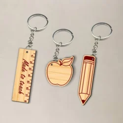 Teacher Keychain L0000646 file cdr and dxf pdf free vector download for laser cut