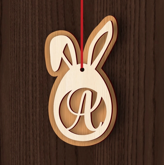 alphabet a easter sign l0000815 file cdr and dxf pdf free vector download for laser cut