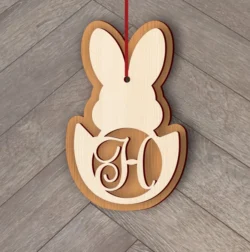 Alphabet H Easter Sign L0000805 file cdr and dxf pdf free vector download for laser cut