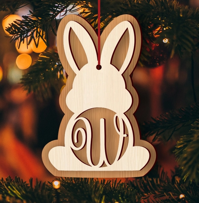 alphabet w easter sign l0000746 file cdr and dxf pdf free vector download for laser cut