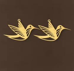 Bird Earrings L0000820 file cdr and dxf pdf free vector download for laser cut