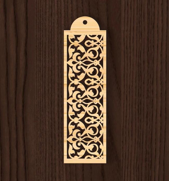 bookmark l0000715 file cdr and dxf pdf free vector download for laser cut