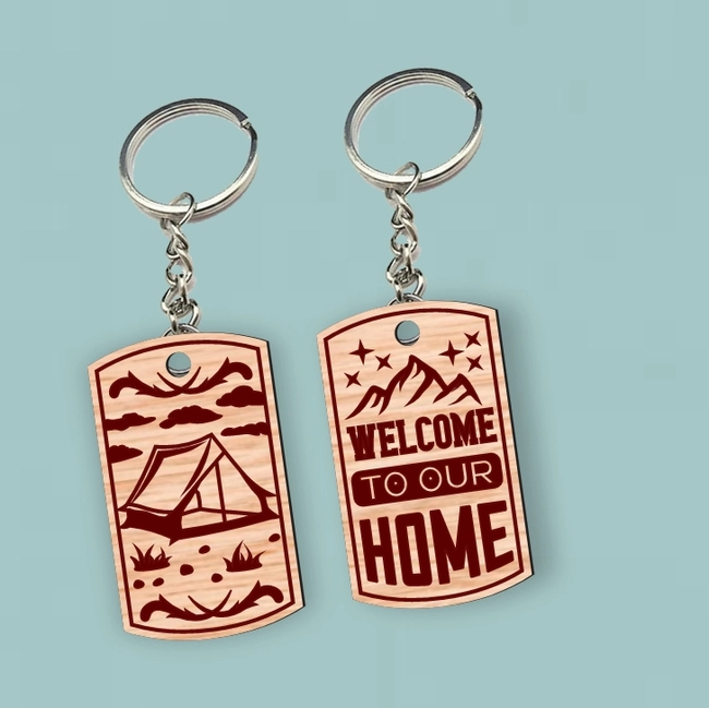 Camping Keychain L0000829 file cdr and dxf pdf free vector download for laser cut 5 camping keychain l0000829 file cdr and dxf pdf free vector download for laser cut
