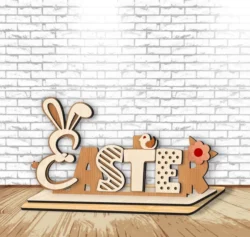 Easter Stand L0000808 file cdr and dxf pdf free vector download for laser cut