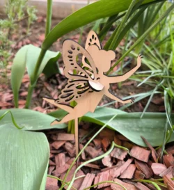 Fairy garden stake E0024906 file cdr and dxf free vector download for laser cut