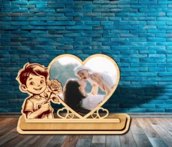 Happy mother’s day photo frame E0024944 file cdr and dxf pdf free vector download for laser cut