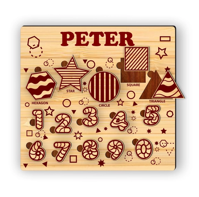 kids puzzle l0000855 file cdr and dxf pdf free vector download for laser cut