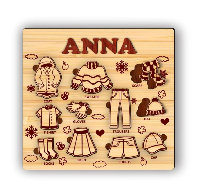 kids puzzle l0000856 file cdr and dxf pdf free vector download for laser cut