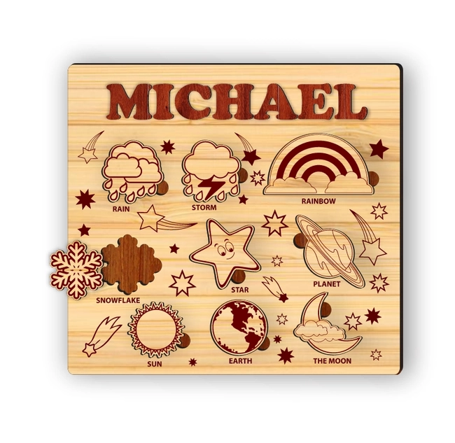 meteorology kids puzzle l0000884 file cdr and dxf pdf free vector download for laser cut