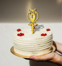 Number 0 Cake Topper L0000748 file cdr and dxf pdf free vector download for laser cut