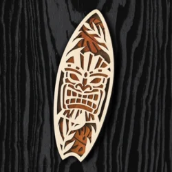 Multilayer Surfboard E0024963 file cdr and dxf pdf free vector download for laser cut