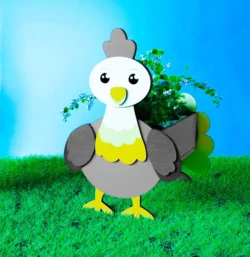 Turkey flower pot