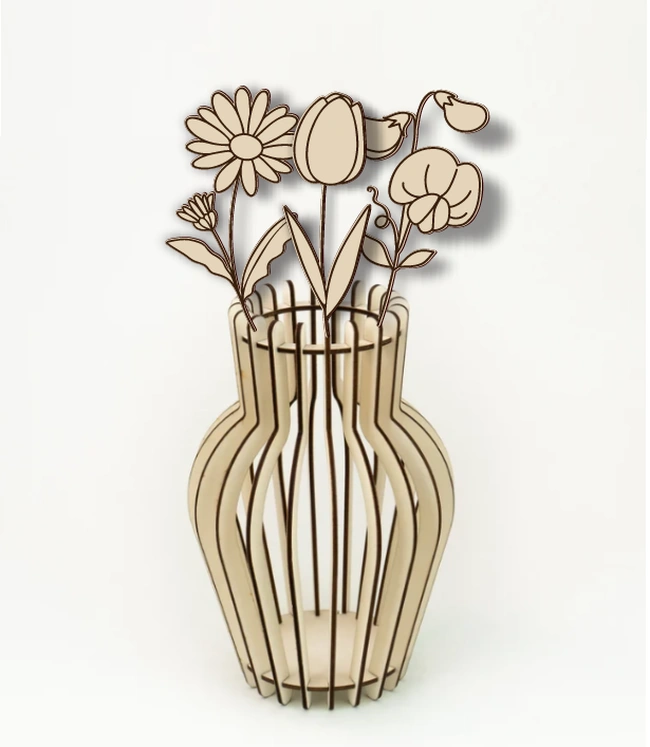 April flowers E0025062 file cdr and dxf pdf free vector download for laser cut