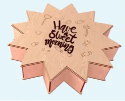 Candy box E0025154 file cdr and dxf free vector download for laser cut