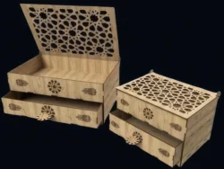 Chest of drawers E0025049 file cdr and dxf pdf free vector download for laser cut