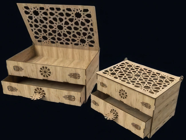 Chest of drawers E0025049 file cdr and dxf pdf free vector download for laser cut