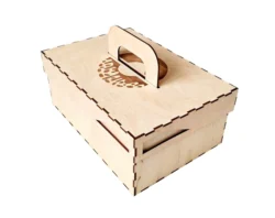 Cookies box E0025086 file cdr and dxf free vector download for laser cut
