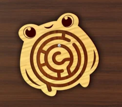 Frog maze E0025056 file cdr and dxf pdf free vector download for laser cut
