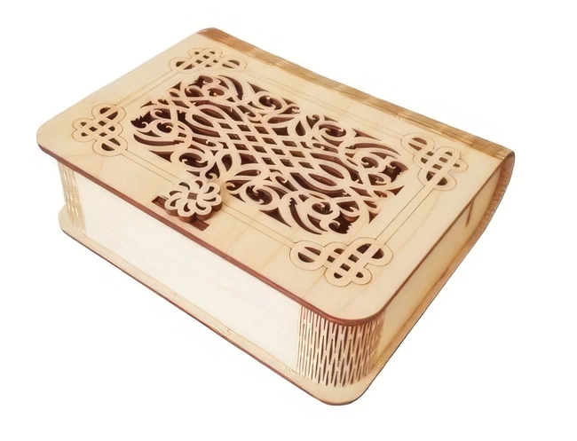 Gift box tarot E0025145 file cdr and dxf free vector download for laser cut
