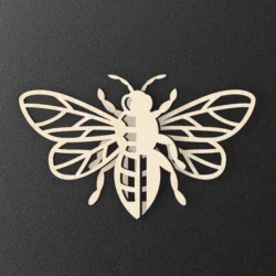 Honey Bee E0025135 file cdr and dxf free vector download for laser cut