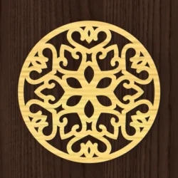 Mandala E0025018 file cdr and dxf pdf free vector download for laser cut