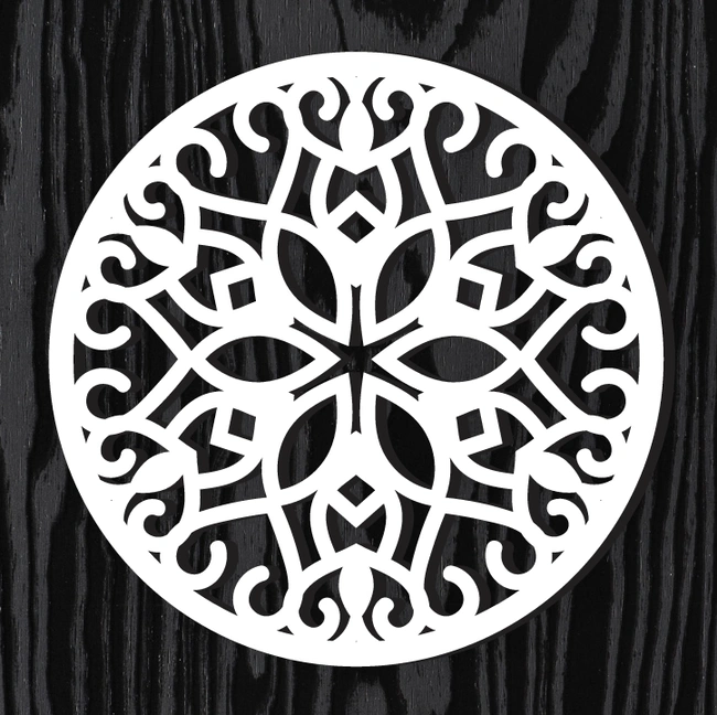 Mandala E0025020 file cdr and dxf pdf free vector download for laser cut