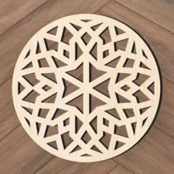 Mandala E0025022 file cdr and dxf pdf free vector download for laser cut