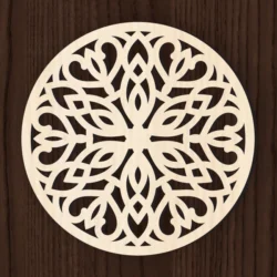 Mandala E0025023 file cdr and dxf pdf free vector download for laser cut