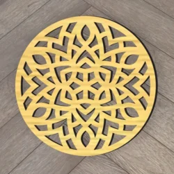 Mandala E0025024 file cdr and dxf pdf free vector download for laser cut