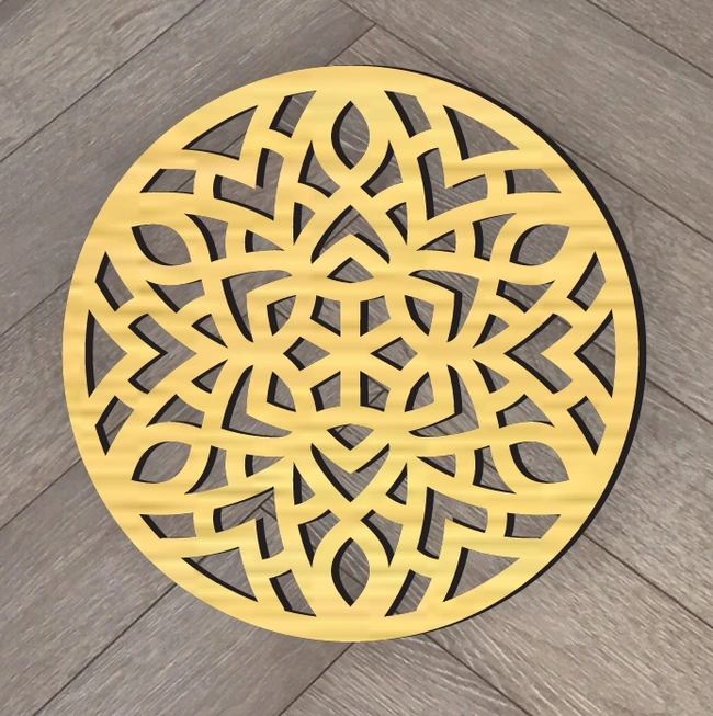 Mandala E0025024 file cdr and dxf pdf free vector download for laser cut