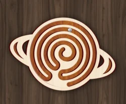 Mars maze E0025053 file cdr and dxf pdf free vector download for laser cut