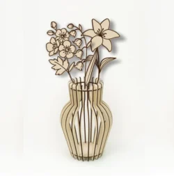 May flowers E0025063 file cdr and dxf pdf free vector download for laser cut