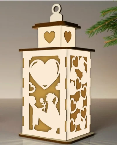 Mother`s day lantern E0025169 file cdr and dxf free vector download for laser cut
