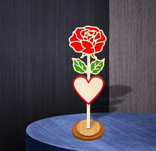 Rose E0025130 file cdr and dxf free vector download for laser cut