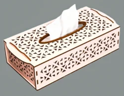 Tissue box E0025085 file cdr and dxf free vector download for laser cut