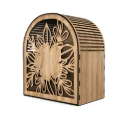 Wedding box E0025144 file cdr and dxf free vector download for laser cut