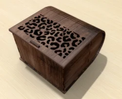 Wooden box E0025071 file cdr and dxf free vector download for laser cut