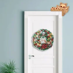 Cat Valentines Door Corners E0025328 file cdr and dxf free vector download for laser cut