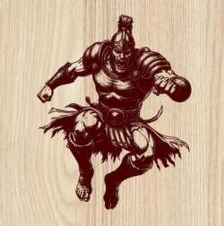 Gladiator E0025323 file cdr and dxf free vector download for print or laser engraving machines
