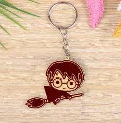 Harry Potter Keychain E0025284 file cdr and dxf free vector download for laser cut