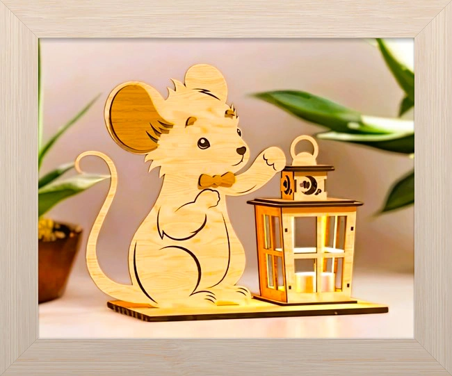 Mouse with lantern E0025272 file cdr and dxf free vector download for laser cutMouse with lantern E0025272 file cdr and dxf free vector download for laser cut