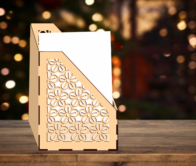 Paper holder E0025255 file cdr and dxf free vector download for laser cut