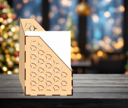Paper holder E0025256 file cdr and dxf free vector download for laser cut